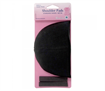 Shoulder Pads Covered Set-In Small Black