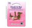 Hook & Bar Trouser Fastener - Large in Nickle