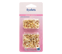 Eyelets Refill Pack 36pcs - 8.7mm Gold