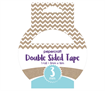 Double Sided Adhesive Tape - 3mm x 16m