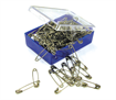 Safety Pins Nickle Plated - 100pcs