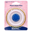 Pearl Head Pins, Gold