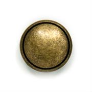 HEMLINE BUTTONS - Metal Round Shank - gold 15mm