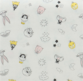 Looney Tunes Little Dreamer Characters on Spots White