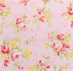Flowers - 100% Cotton - 110cm Width - Flowers Pink
