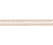 Bowtique Cotton Lace Ribbon 8mm x 5m Cream