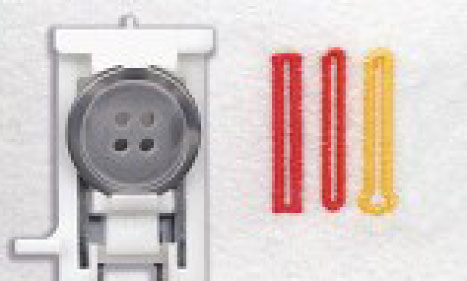 Janome DC 2150 - 3 Styles of automatic buttonhole