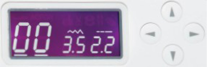Janome DC 2150 Easy to operate backlit LCD display