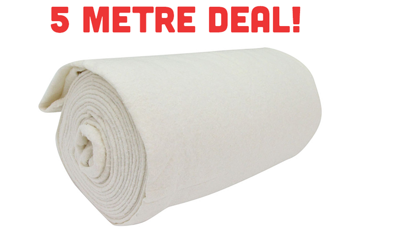 cosy cotton batting   metre bulk 8oz 120" wide