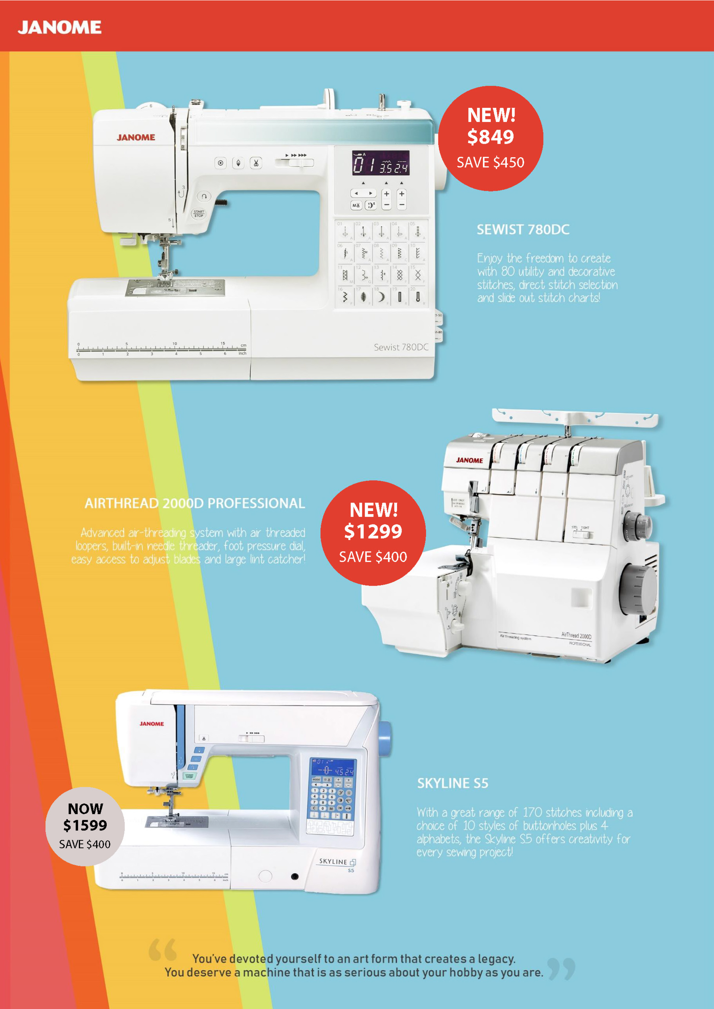 Hobbysew instore catalogue