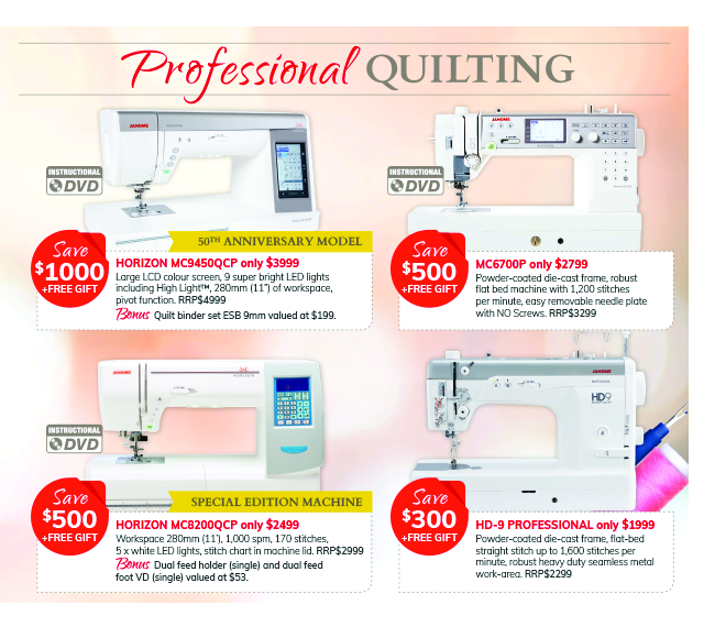 Hobbysew instore catalogue