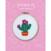 MAKE IT Punch Needle Kit 10cm - Cactus