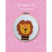 MAKE IT Punch Needle Kit 10cm - Lion