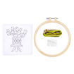  MAKE IT Embroidery Kit 15cm - CACTUS POT