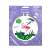MAKE IT Embroidery Kit 15cm - Flamingo