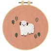 MAKE IT Embroidery Kit 15cm - Sheep