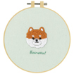 MAKE IT Embroidery Kit 15cm - BOW WOW