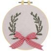 MAKE IT Embroidery Kit 15cm - Wreath
