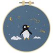 MAKE IT Embroidery Kit 15cm - Penguin