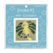 MAKE IT Mini Cross Stitch Kit - Cockatoo