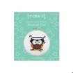MAKE IT Cross Stitch Kit 10cm - Musical Owl