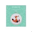 MAKE IT Cross Stitch Kit 10cm - Fox