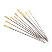 HEMLINE GOLD - Embroidery Gold Eye Hand Needles - 10 pcs asst sizes