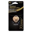 KLASSE SCISSORS - Scissors Pendant Thread Cutter - heart shape - bronze