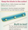 TrueCut Rotary Blade Sharpener