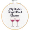Dimensions Needlecraft - I NEED GLASSES HOOP           