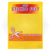 Felt Sticko Polyester 30 x 23cm - Yellow
