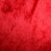Fur Faux 100% Acrylic 75cm per metre - Red