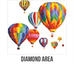 Diamond Art - Balloons - 47 x 37cm