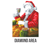 Diamond Dotz Santa's Cuppa