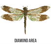 Diamond Dotz Decorative Pillowcase - Dragonfly Earth