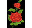 Diamond Dotz Red Rose Corsage