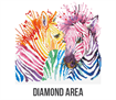 Diamond Dotz Rainbow Zebras