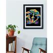 DD25.005	DIAMOND DOTZ - Neon Mushroom - 35.5 x 45.7cm