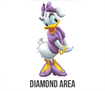 Diamond Dotz Disney - Daisy - 31 x 43 cm