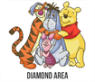 Diamond Dotz Disney - Pooh And  Friends - 47 x 42 cm