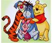 Diamond Dotz Disney - Pooh And  Friends - 47 x 42 cm