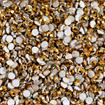 DIAMOND DOTZ - Freestyle 12g x 2.8mm Dotz dark gold  metallic