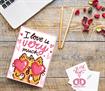 Diamond Dotz Greeting Card - Love You - 12.6 x 17.7cm