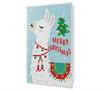 Diamond Dotz Greeting Card - Merry Christmas Llama - 12.6 x 17.7cm
