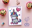 Diamond Dotz Greeting Card - Welcome Baby - 12.6 x 17.7cm
