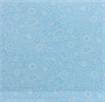 Paisley Fabric - 100% Cotton Sheeting - Sky