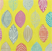 Nature - 100% Cotton - Leaves Yellow