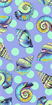 TULA PINK FLORAL REEF - BIG SHELLY - MARINE