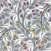 TULA PINK GREYWORK - BEST BUDS - FOG