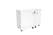 Monarch M6 Cabinet White Ash Closed Cabinet